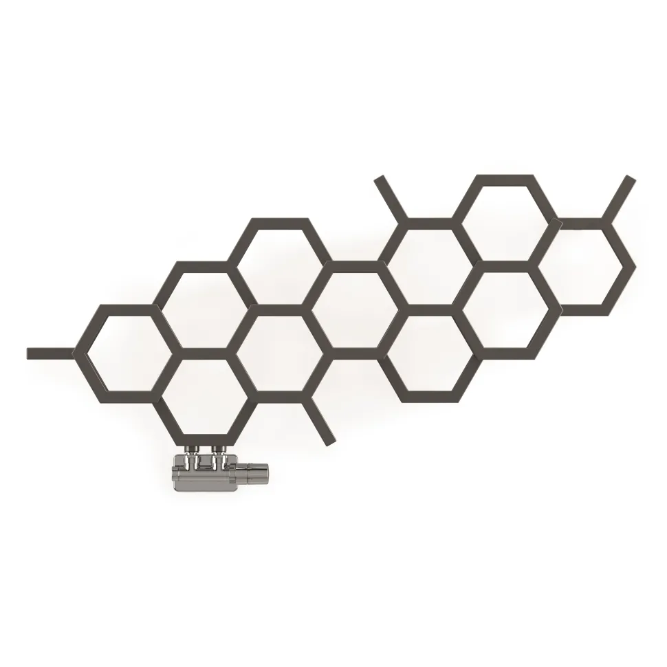 Terma Hex Steel Designer Horizontal Radiator - 502 x 1126mm