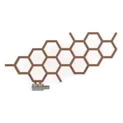 Terma Hex Steel Designer Horizontal Radiator - 502 x 1126mm