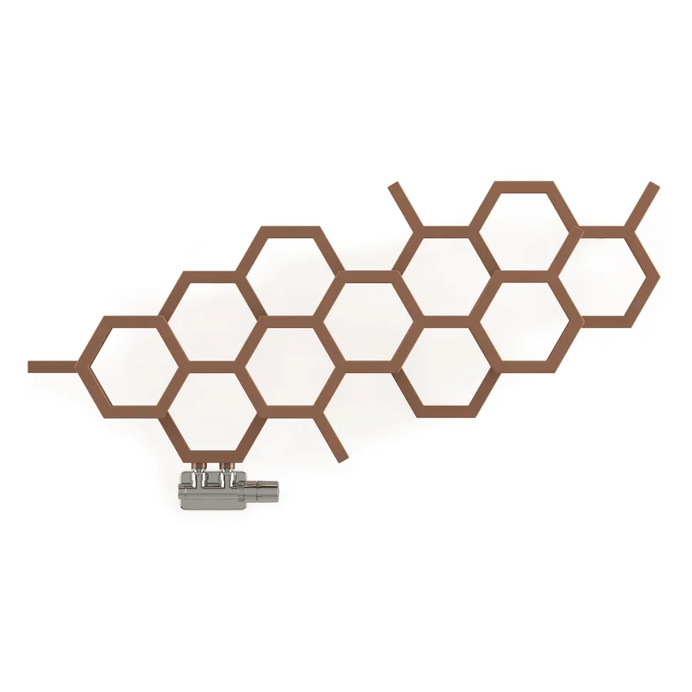 Terma Hex Steel Designer Horizontal Radiator - 502 x 1126mm