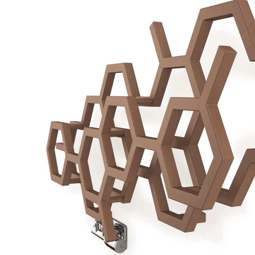 Terma Hex Steel Designer Horizontal Radiator - 502 x 1126mm
