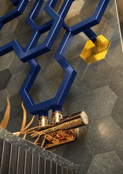 Terma Hex Steel Designer Vertical Radiator
