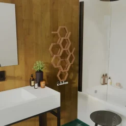 Terma Hex Steel Designer Vertical Radiator