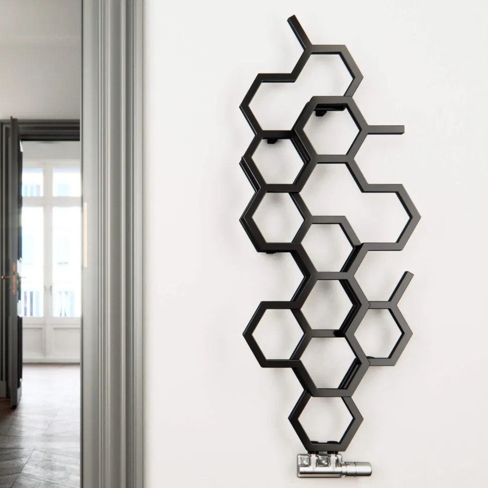 Terma Hex Steel Designer Vertical Radiator