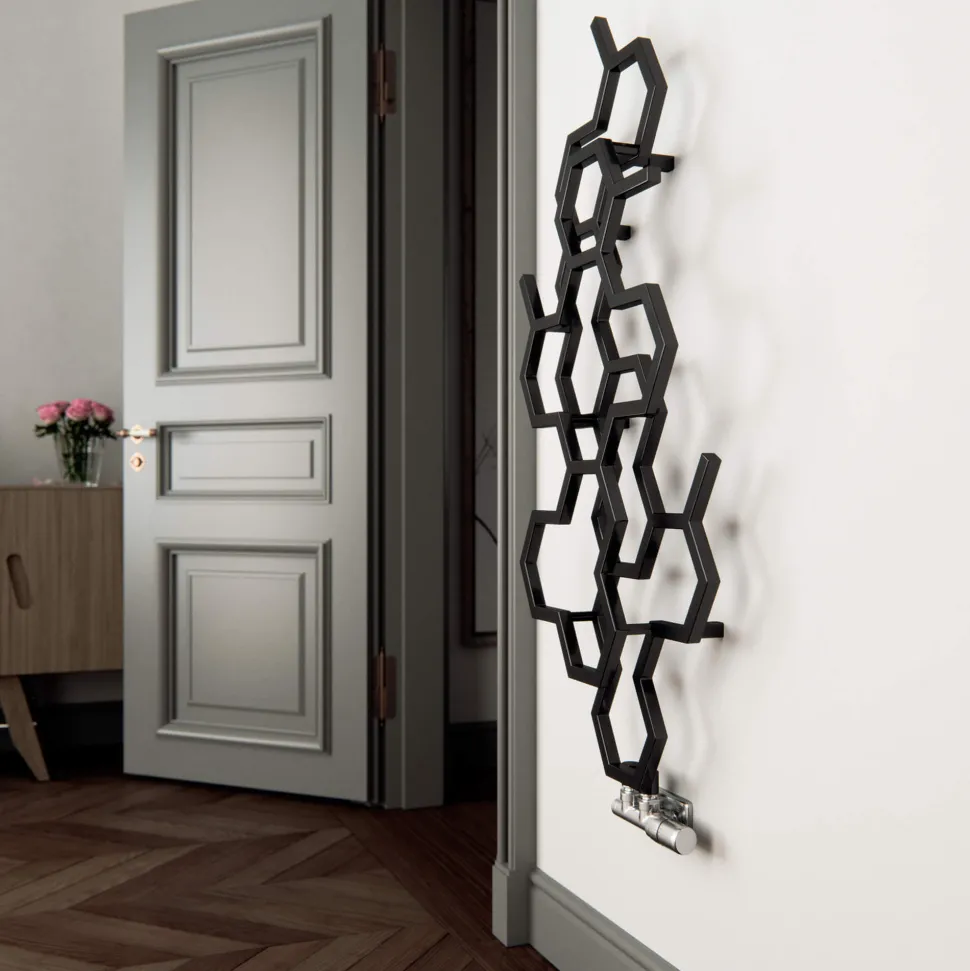 Terma Hex Steel Designer Vertical Radiator