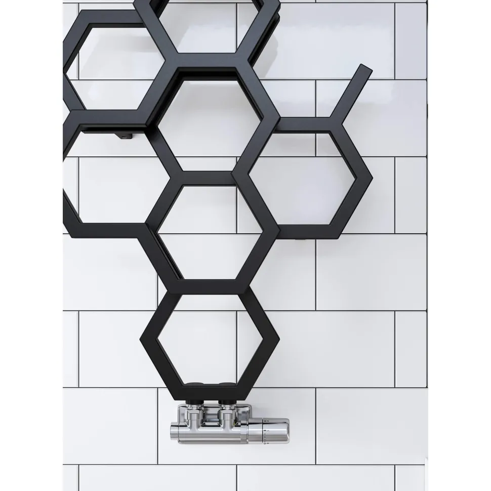 Terma Hex Steel Designer Vertical Radiator