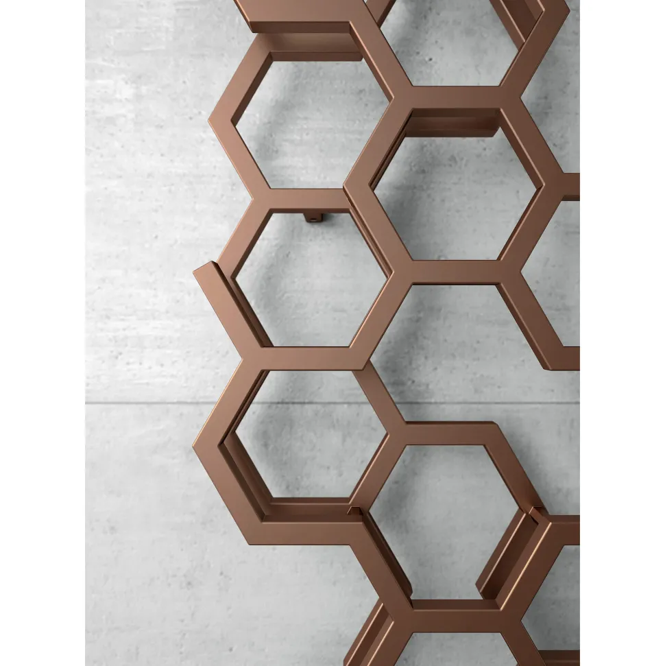 Terma Hex Steel Designer Vertical Radiator