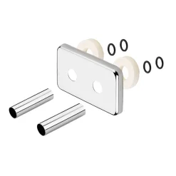 Terma Integrated Chrome Pipe Masking Set for 50mm Connections