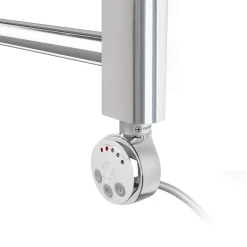 Terma Leo Chrome Electric Heated Towel Rail with Heating Element