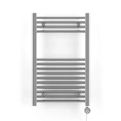 Terma Leo Chrome Electric Heated Towel Rail with Heating Element