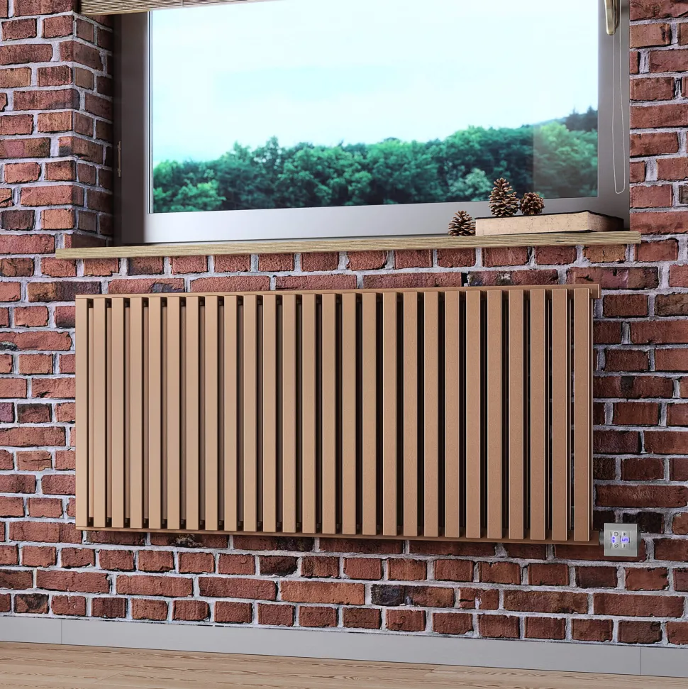 Terma Nemo Electric Horizontal Radiator with Heating Element - 530 x 1185mm - 3 Colours