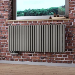 Terma Nemo Horizontal Double Panel Metallic Stone Radiator - 3 Sizes