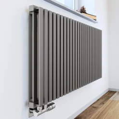 Terma Nemo Horizontal Double Panel Metallic Stone Radiator - 3 Sizes