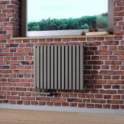 Terma Nemo Horizontal Double Panel Metallic Stone Radiator - 3 Sizes