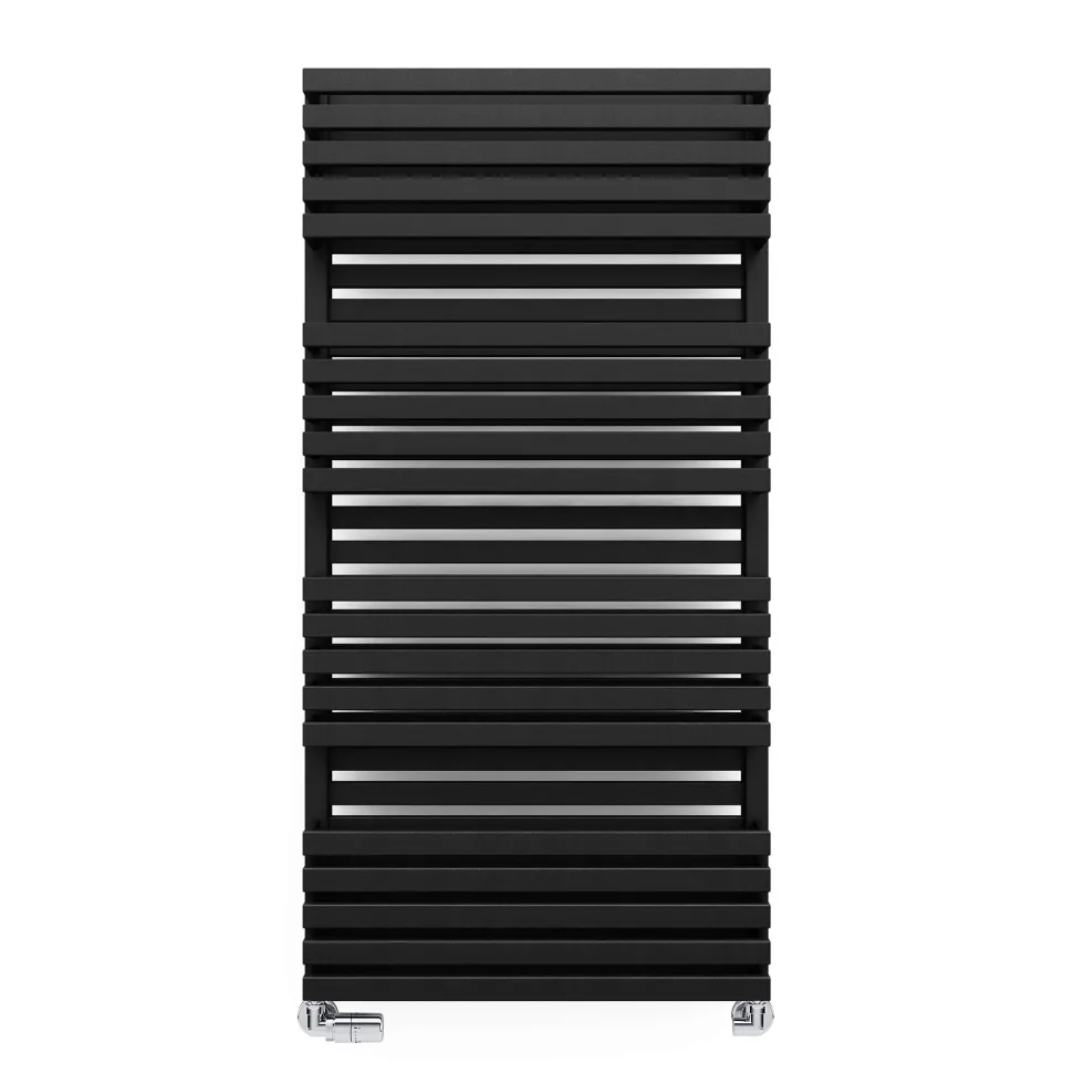 Terma Quadrus Bold Heated Towel Rail - Metallic Black