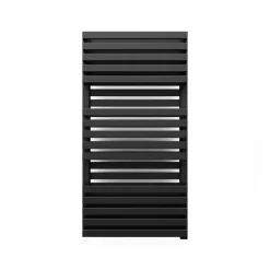 Terma Quadrus Bold One Electric Heated Towel Rail with Heating Element - Metallic Black