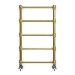 Terma Retro Designer Brushed Brass Heated Towel Rail