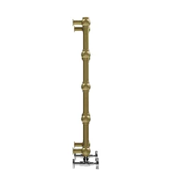 Terma Retro Designer Brushed Brass Heated Towel Rail