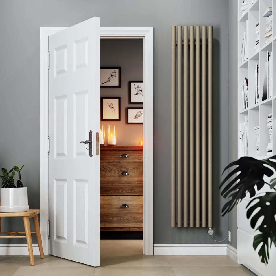Terma Rolo Room Electric Vertical Radiator with Heating Element