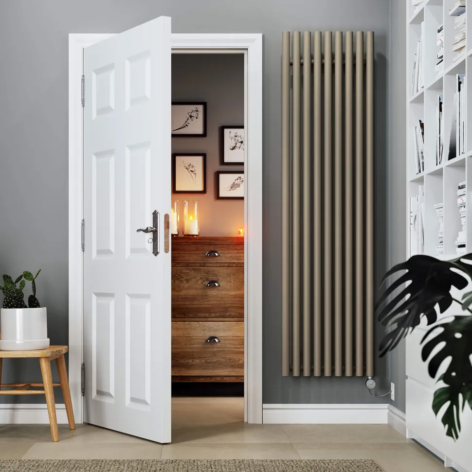 Terma Rolo Room Electric Vertical Radiator with Heating Element