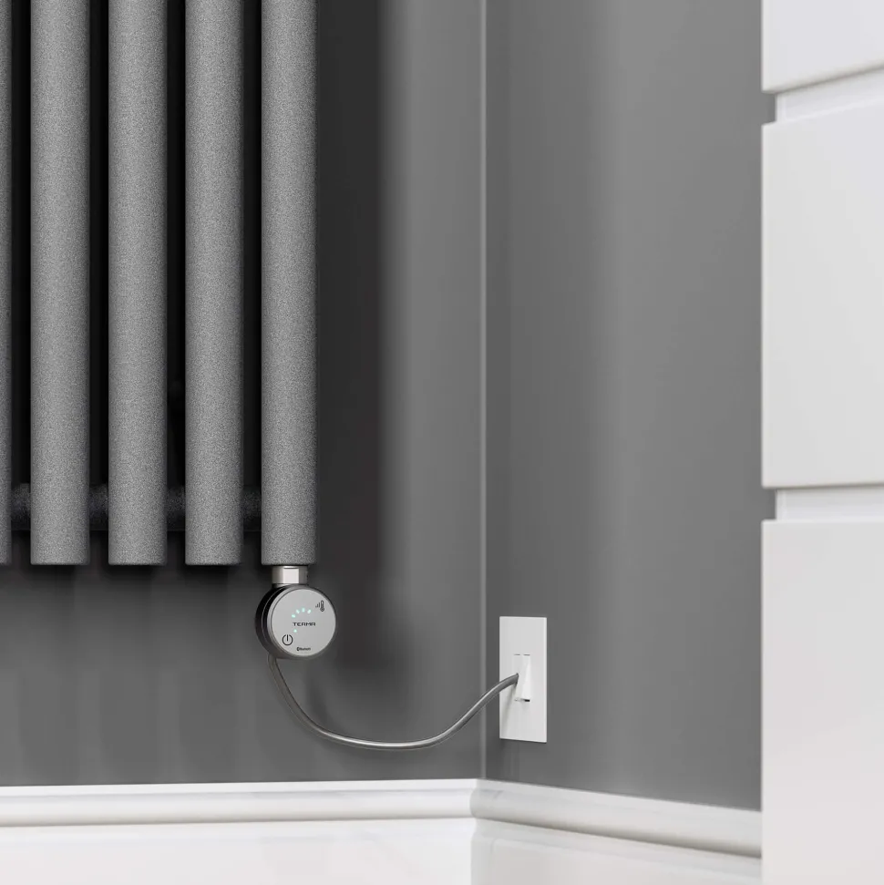 Terma Rolo Room Electric Vertical Radiator with Heating Element