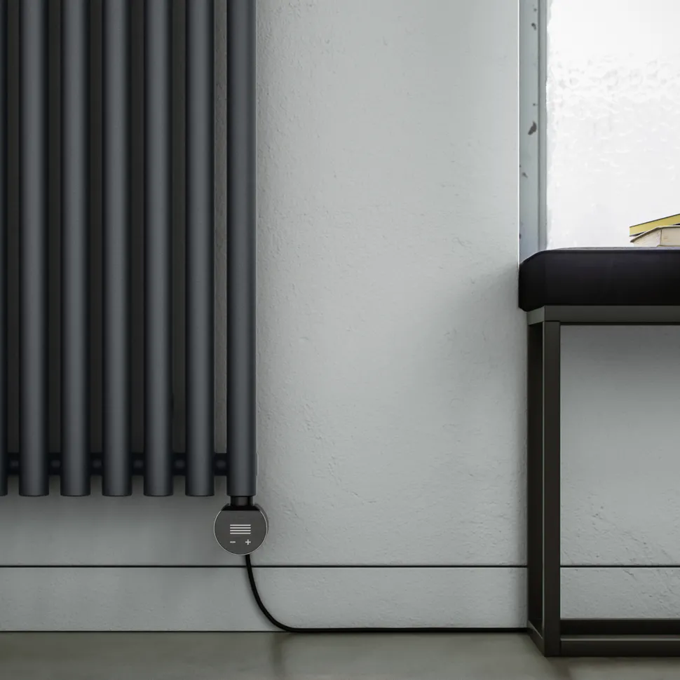 Terma Rolo Room E Single Panel 2000 x 755mm Electric Radiator with 2000W Wi-Fi Controlled VEO Heating Element