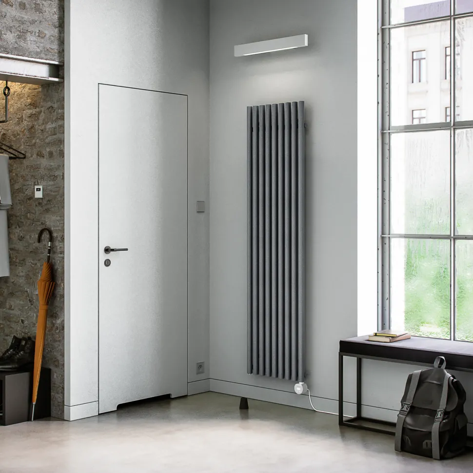 Terma Rolo Room E Single Panel 1800 x 480mm Electric Radiator with 1000W Wi-Fi Controlled VEO Heating Element