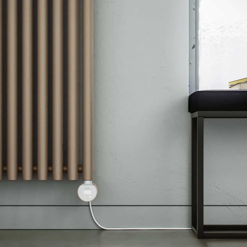 Terma Rolo Room E Single Panel 1800 x 370mm Electric Radiator with 800W Wi-Fi Controlled VEO Heating Element