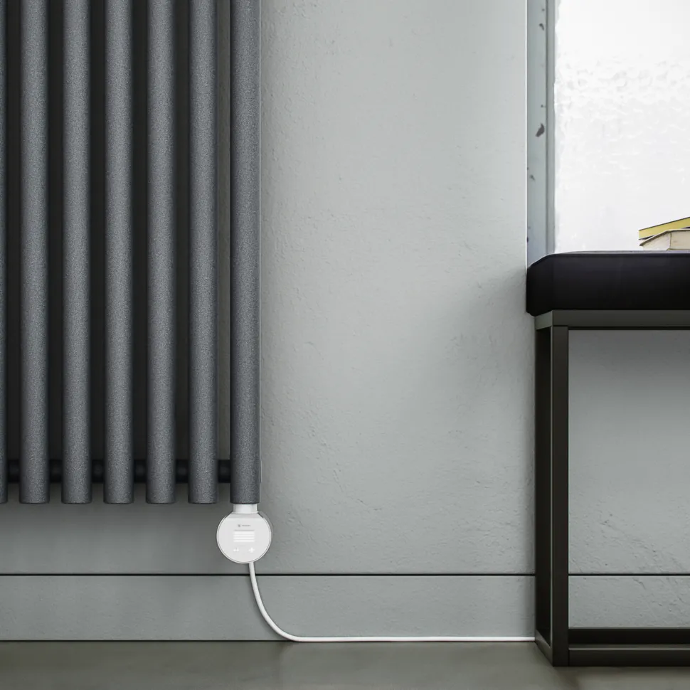 Terma Rolo Room E Single Panel 1800 x 370mm Electric Radiator with 800W Wi-Fi Controlled VEO Heating Element