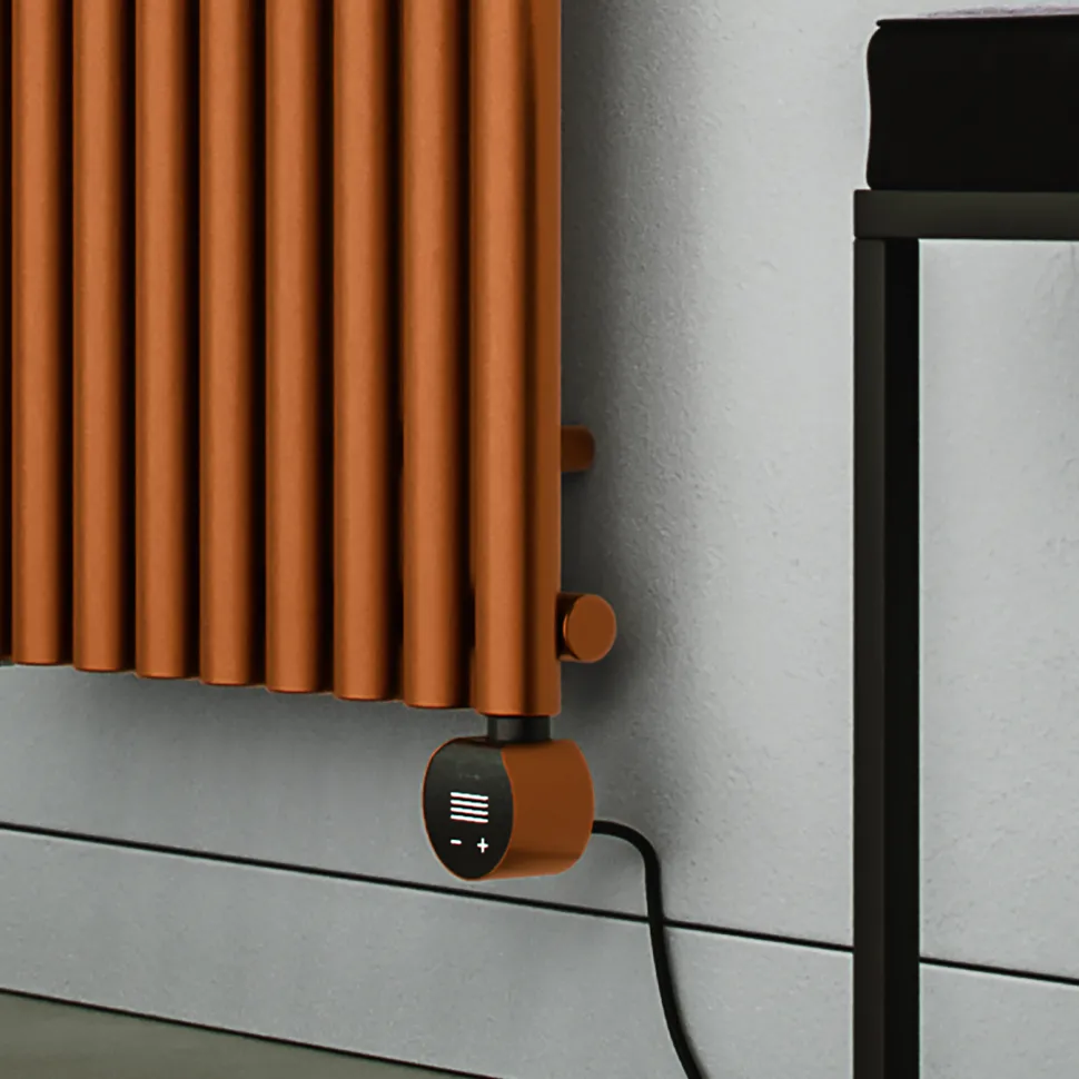 Terma Rolo Room E Single Panel 1800 x 370mm Electric Radiator with 800W Wi-Fi Controlled VEO Heating Element