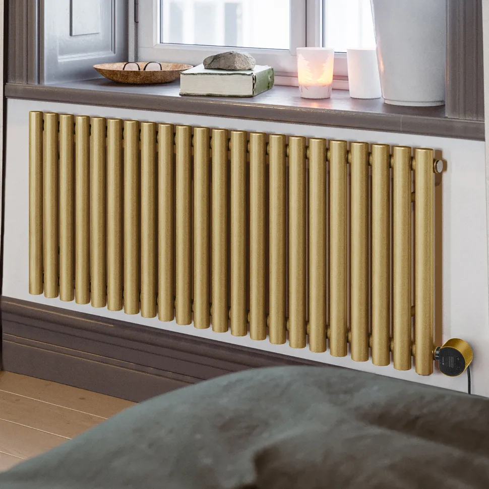 Terma Rolo Room E Single Panel 580 x 1195mm Electric Radiator with 1000W Wi-Fi Controlled VEO Heating Element