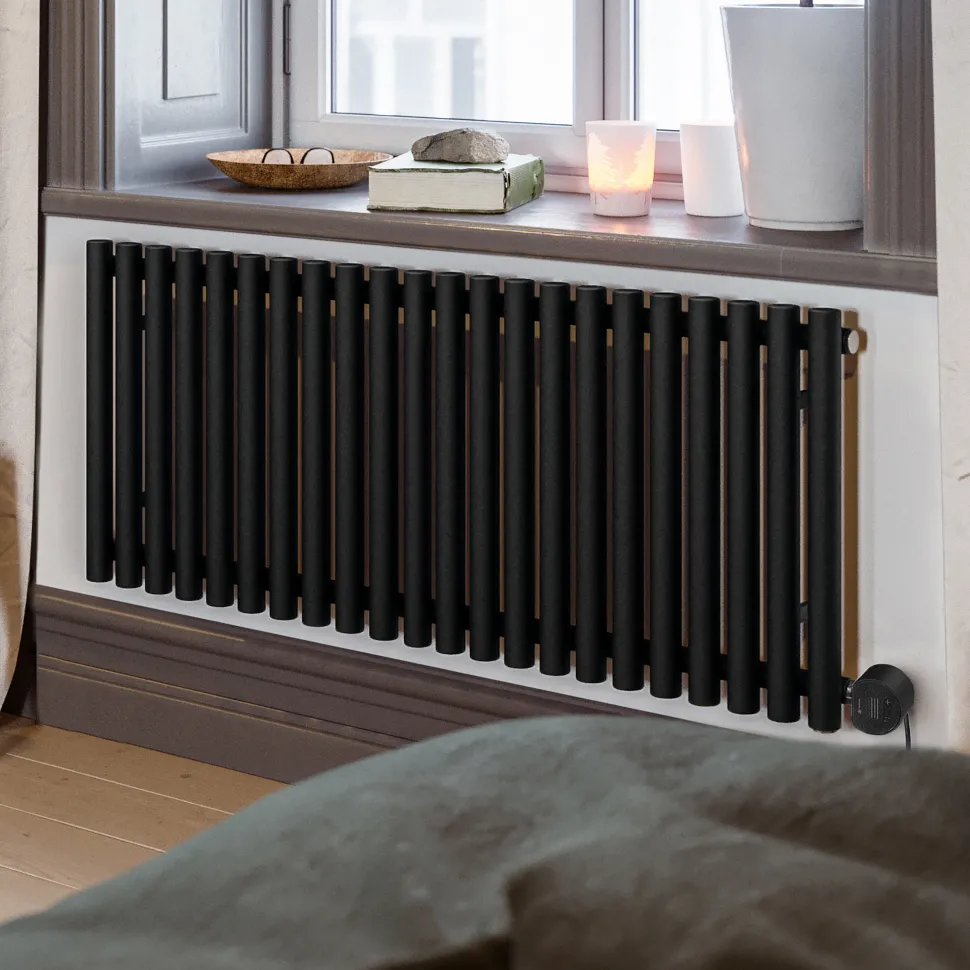 Terma Rolo Room E Single Panel 580 x 1195mm Electric Radiator with 1000W Wi-Fi Controlled VEO Heating Element