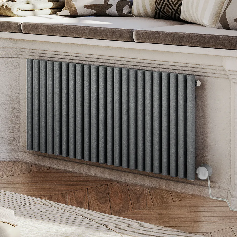 Terma Rolo Room E Single Panel 580 x 1195mm Electric Radiator with 1000W Wi-Fi Controlled VEO Heating Element