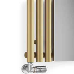 Terma Rolo Vertical Single Panel Mirror Radiator - 1800 x 590mm - 7 Colours