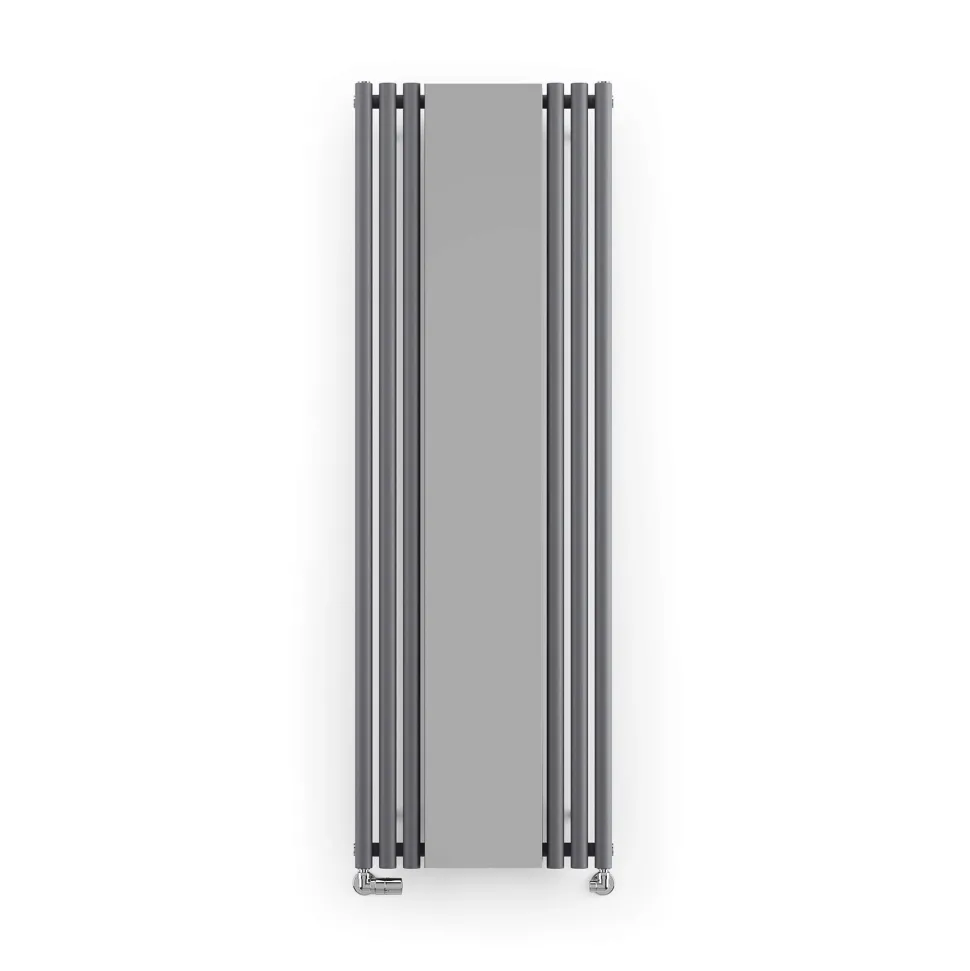 Terma Rolo Vertical Single Panel Mirror Radiator - 1800 x 590mm - 7 Colours