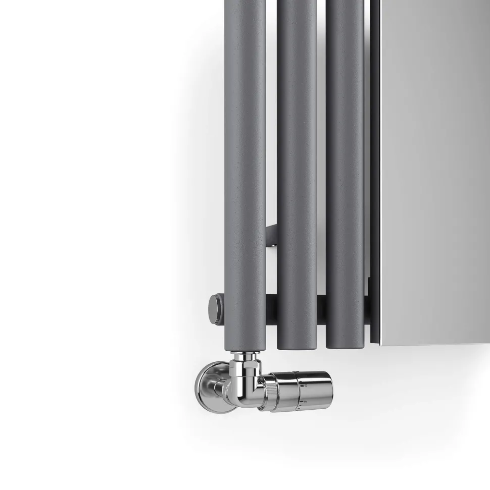 Terma Rolo Vertical Single Panel Mirror Radiator - 1800 x 590mm - 7 Colours