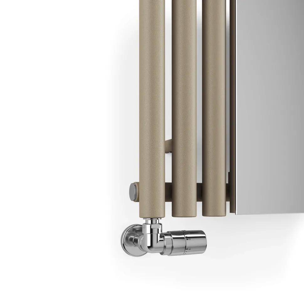 Terma Rolo Vertical Single Panel Mirror Radiator - 1800 x 590mm - 7 Colours