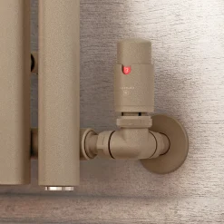 Terma Vario Vision 3 Axis Thermostatic Corner Valves with Pipe Masking - Left or Right Hand