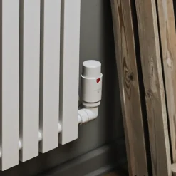 Terma Vario Vision 3 Axis Thermostatic Corner Valves with Pipe Masking - Left or Right Hand