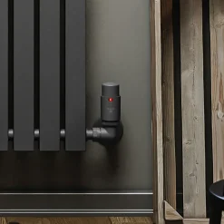 Terma Vario Vision 3 Axis Thermostatic Corner Valves with Pipe Masking - Left or Right Hand