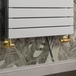 Terma Vario Vision 3 Axis Thermostatic Corner Valves with Pipe Masking - Left or Right Hand
