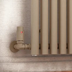 Terma Vario Vision 3 Axis Thermostatic Corner Valves with Pipe Masking - Left or Right Hand