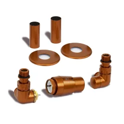 Terma Vario Vision 3 Axis Thermostatic Corner Valves with Pipe Masking - Left or Right Hand