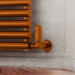 Terma Vario Vision 3 Axis Thermostatic Corner Valves with Pipe Masking - Left or Right Hand