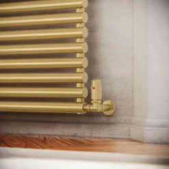 Terma Vario Vision 3 Axis Thermostatic Corner Valves with Pipe Masking - Left or Right Hand
