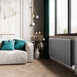 Terma Warp Room Double Panel 630 x 1305mm Electric Radiator with 1500W Wi-Fi Controlled VEO Heating Element