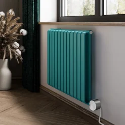 Terma Warp Room Double Panel 630 x 785mm Electric Radiator with 800W Wi-Fi Controlled VEO Heating Element