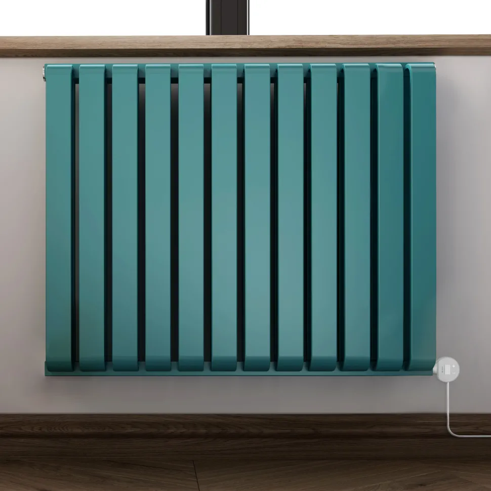 Terma Warp Room Double Panel 630 x 785mm Electric Radiator with 800W Wi-Fi Controlled VEO Heating Element