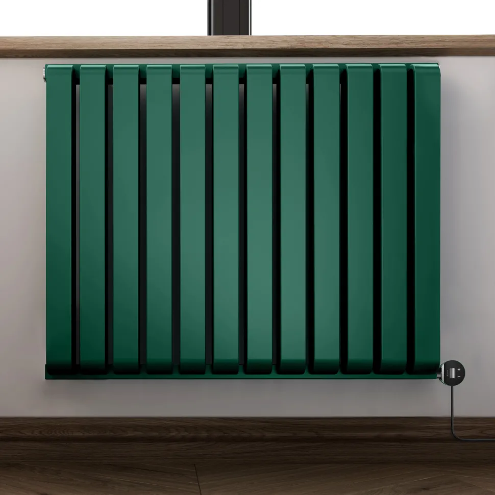 Terma Warp Room Double Panel 630 x 785mm Electric Radiator with 800W Wi-Fi Controlled VEO Heating Element