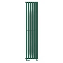 Terma Warp Room Matt Green Double Panel Vertical Radiator