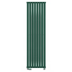 Terma Warp Room Matt Green Double Panel Vertical Radiator